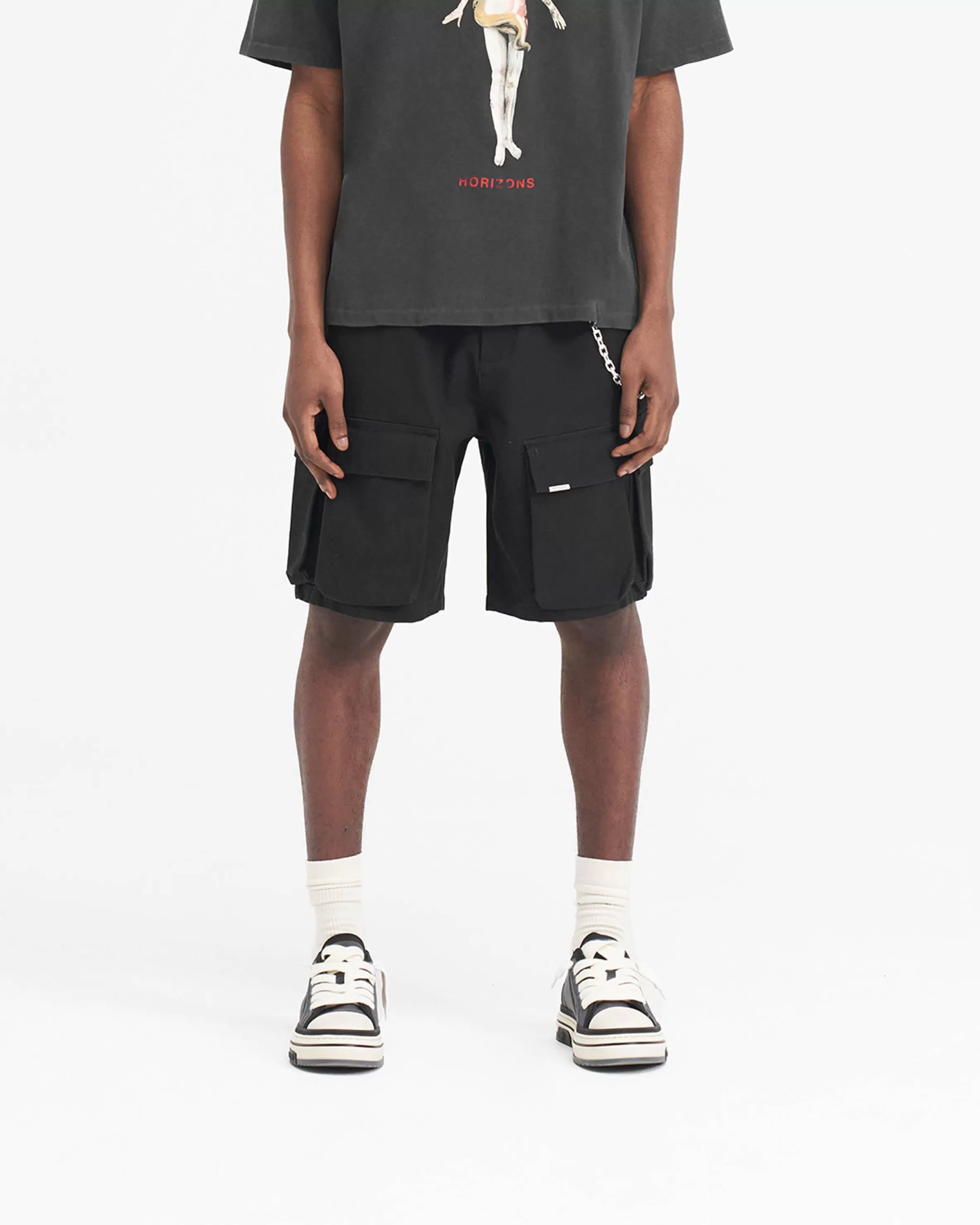 baggy_cotton_cargo_short__black_2.webp Baggy Cotton Cargo Short -^Represent Online