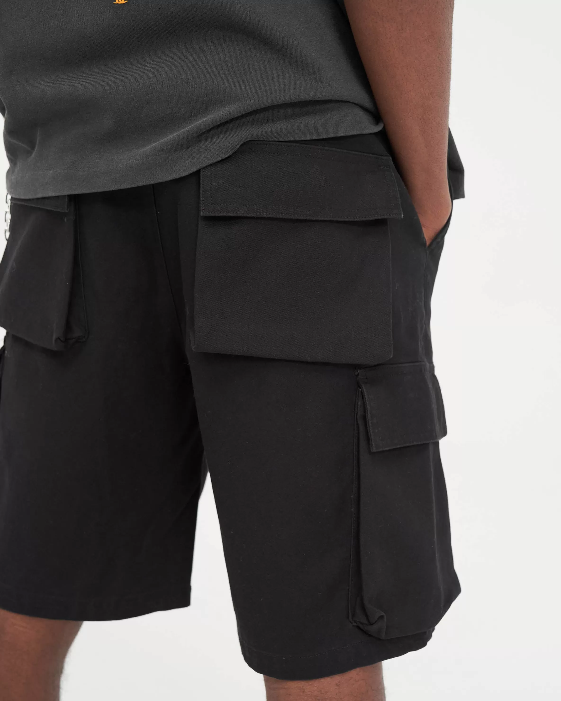 baggy_cotton_cargo_short__black_5.webp Baggy Cotton Cargo Short -^Represent Online