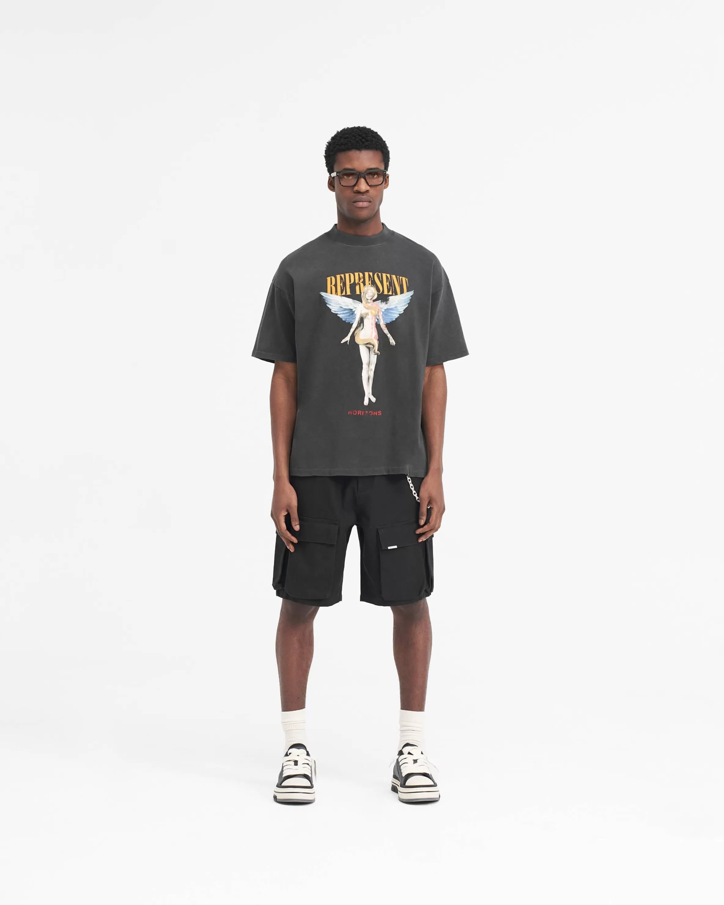 baggy_cotton_cargo_short__black_6.webp Baggy Cotton Cargo Short -^Represent Online