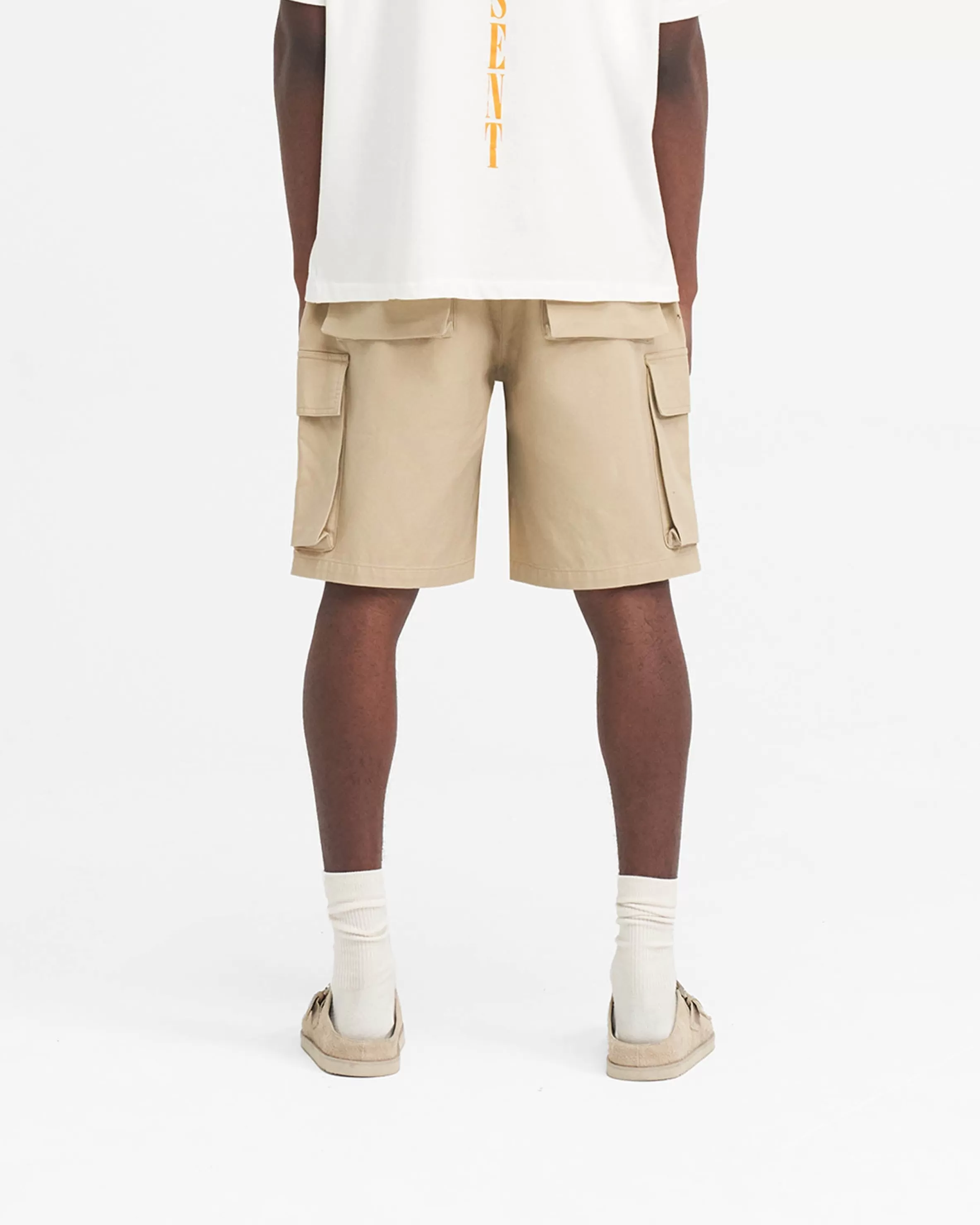 baggy_cotton_cargo_short__sandstone_3.webp Baggy Cotton Cargo Short -^Represent Cheap