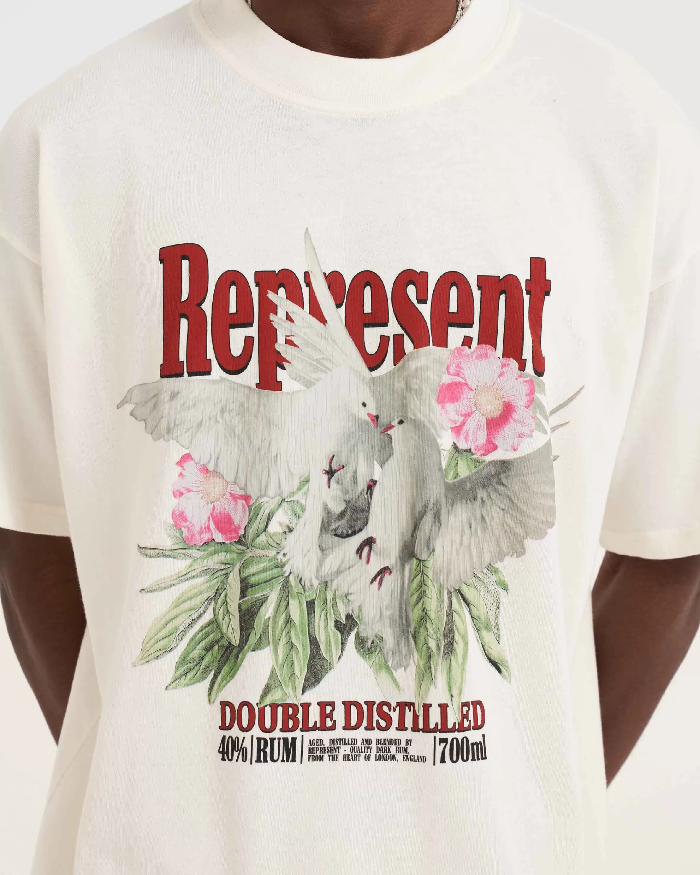 double_distilled_tshirt__flat_white_3.webp Double Distilled T-Shirt - Flat White^Represent Sale