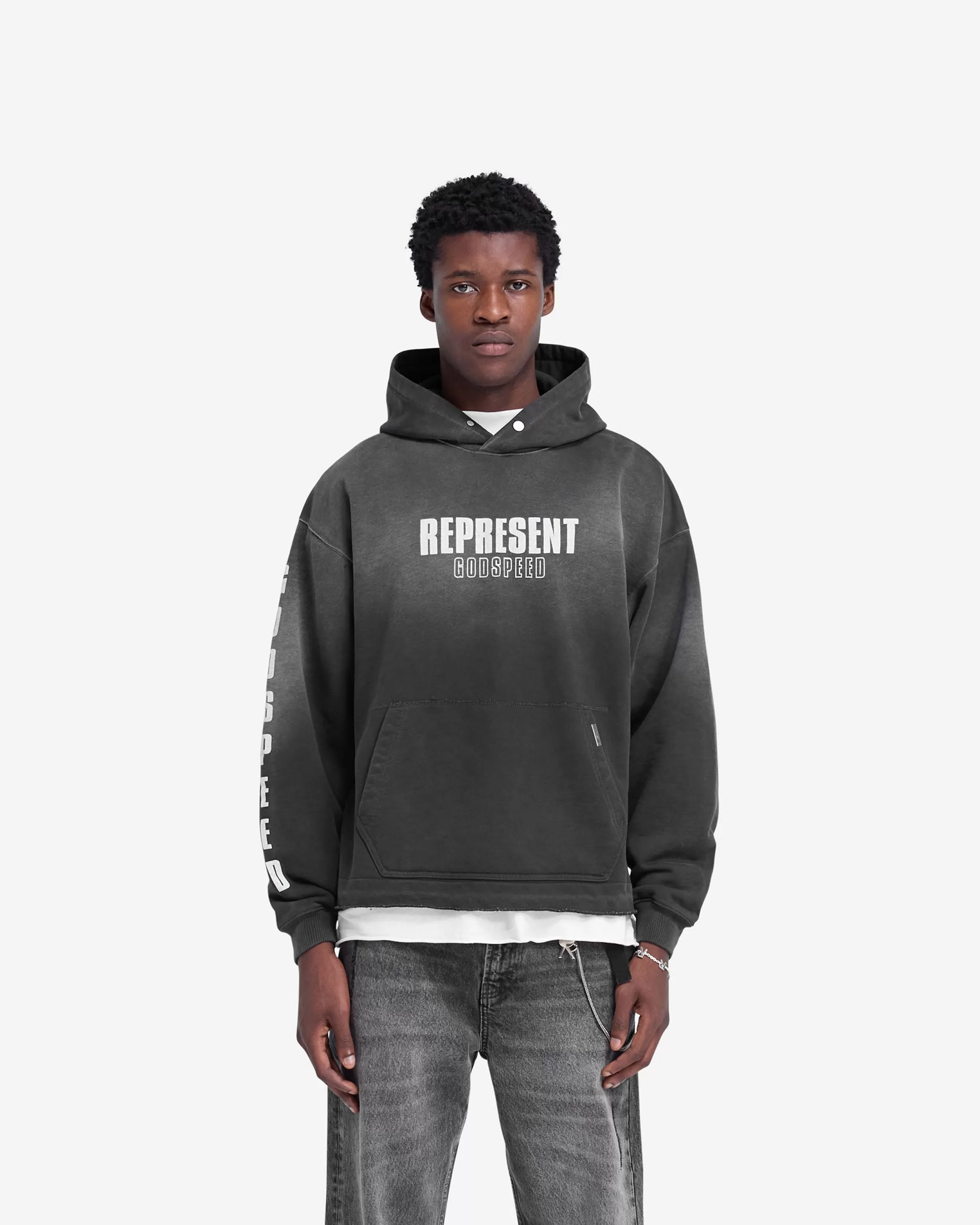 godspeed_hoodie__aged_black_2.webp Godspeed Hoodie - Aged Black^Represent Best Sale