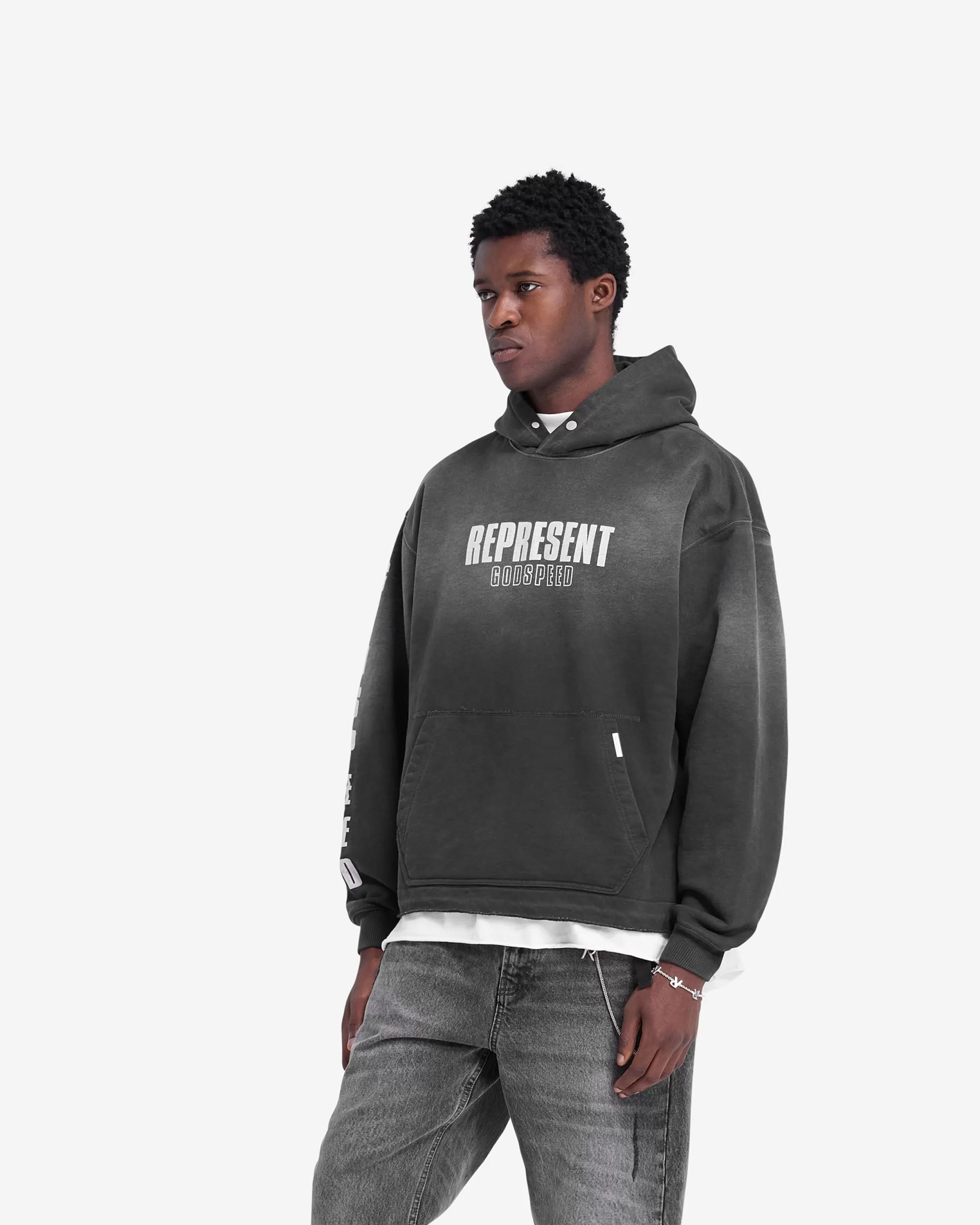 godspeed_hoodie__aged_black_3.webp Godspeed Hoodie - Aged Black^Represent Best Sale