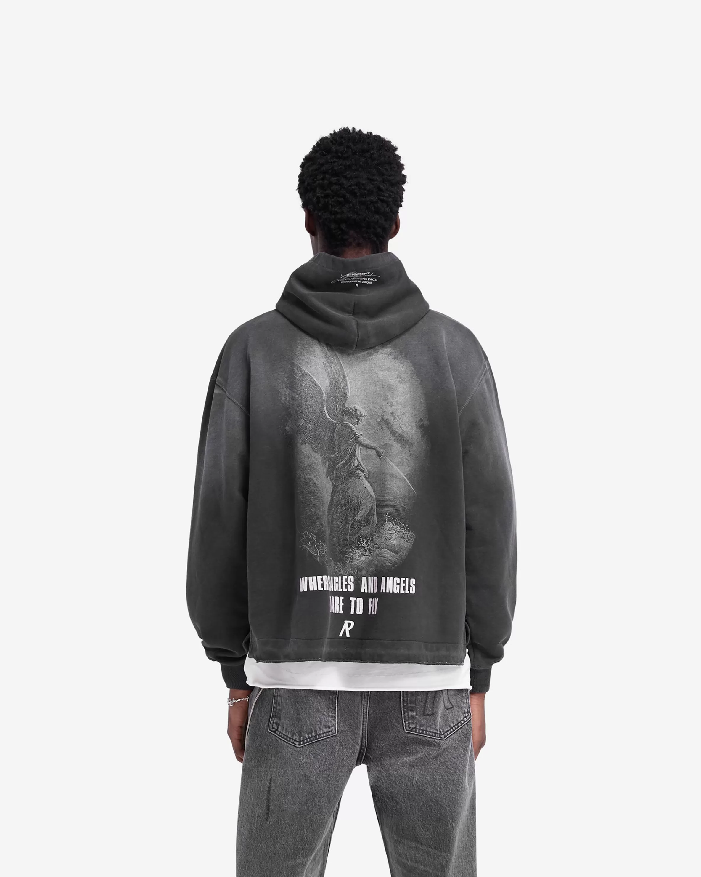 godspeed_hoodie__aged_black_4.webp Godspeed Hoodie - Aged Black^Represent Best Sale