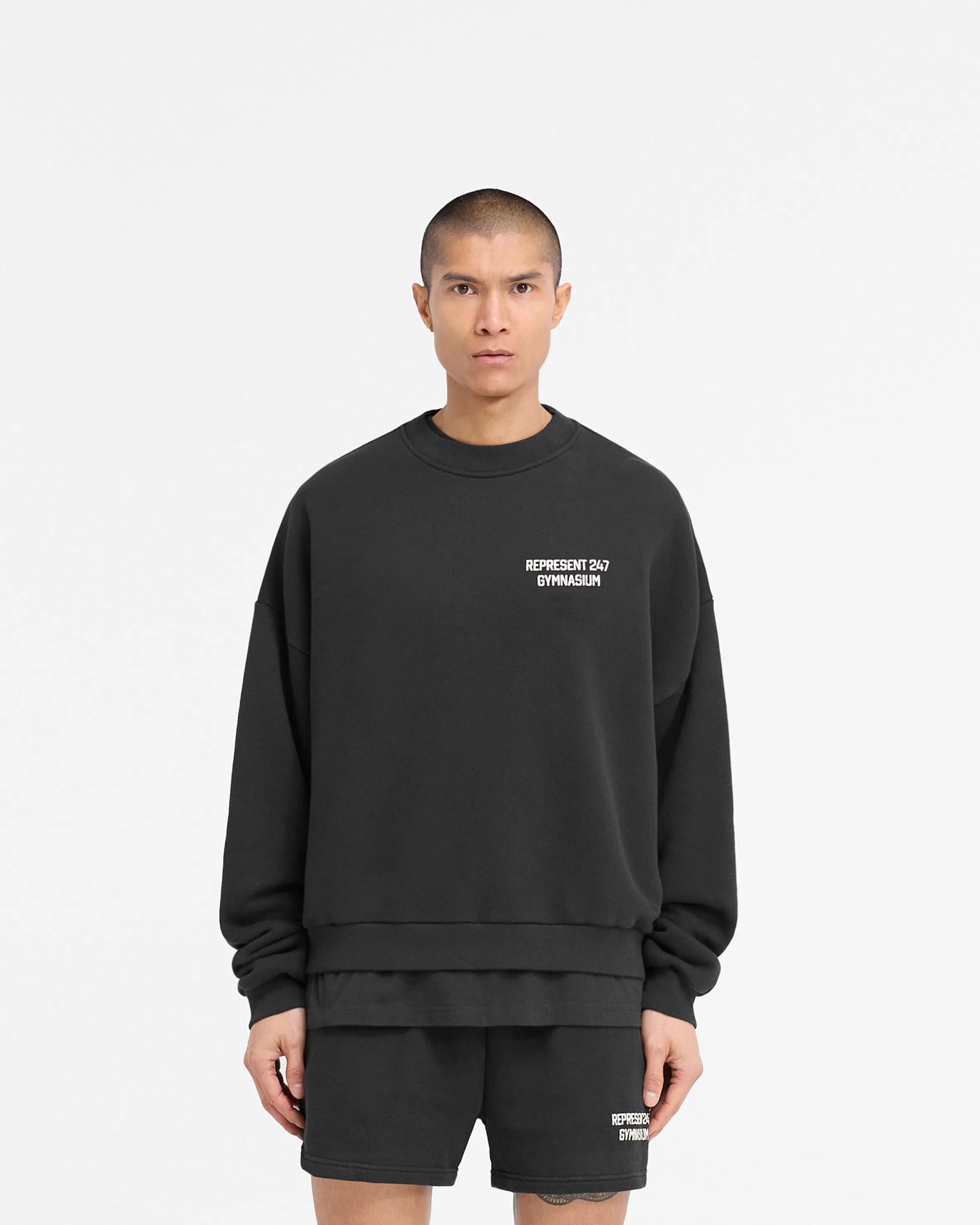 gymnasium_boxy_sweater__off_black_2.webp 247 Gymnasium Boxy Sweater - Off Black^Represent Shop