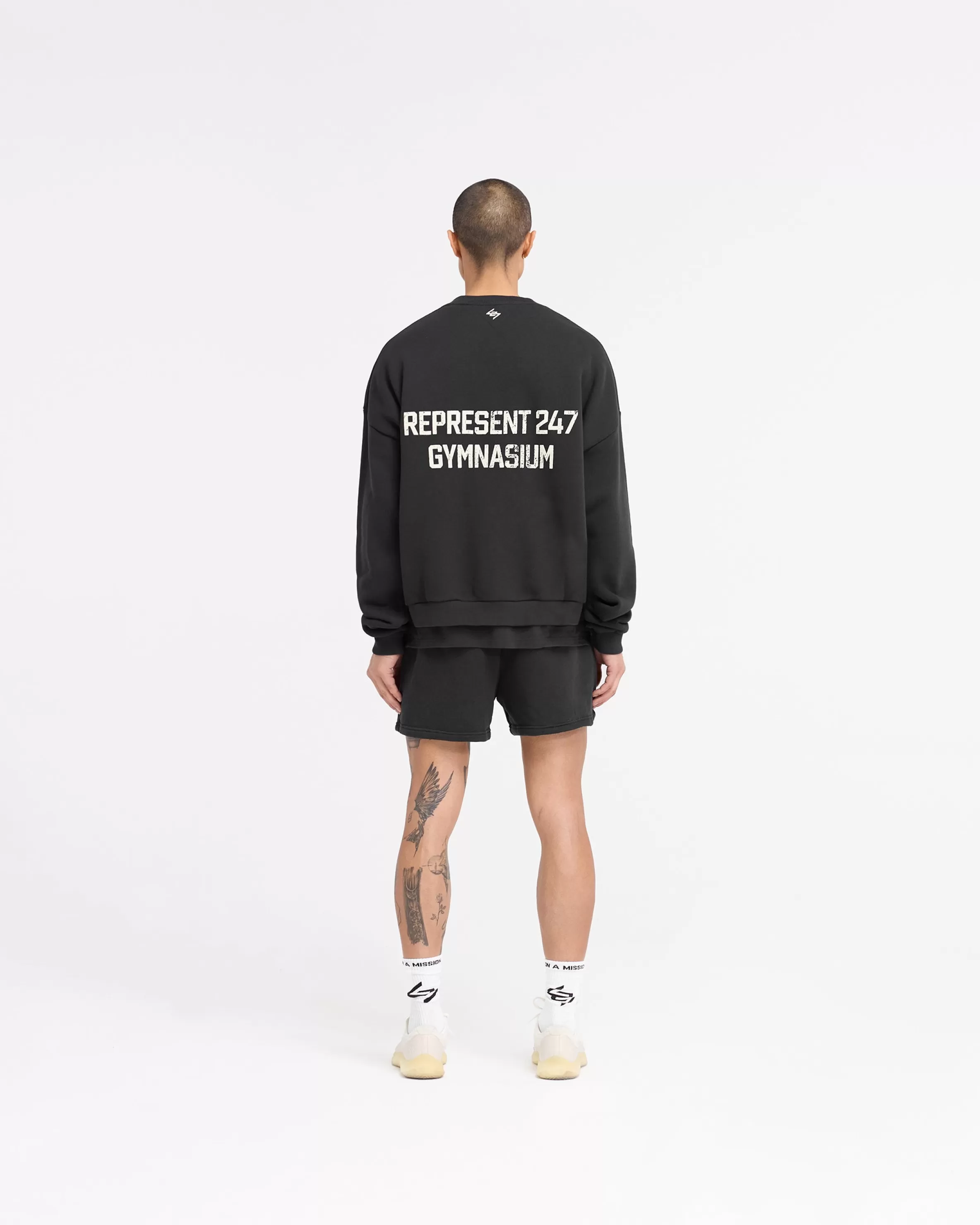 gymnasium_boxy_sweater__off_black_7.webp 247 Gymnasium Boxy Sweater - Off Black^Represent Shop