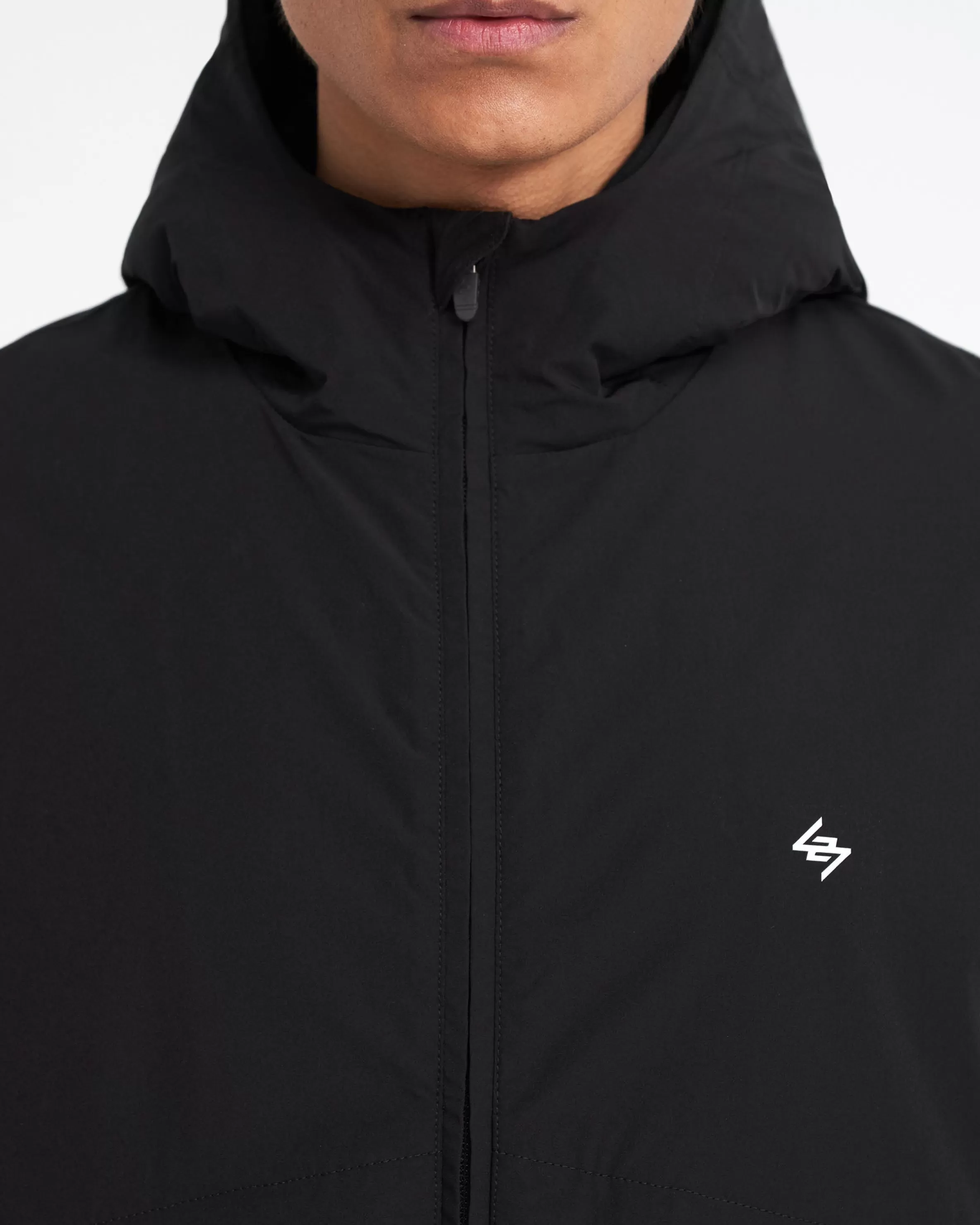 hooded_training_jacket__jet_black_4.webp 247 Hooded Training Jacket - Jet Black^Represent Cheap