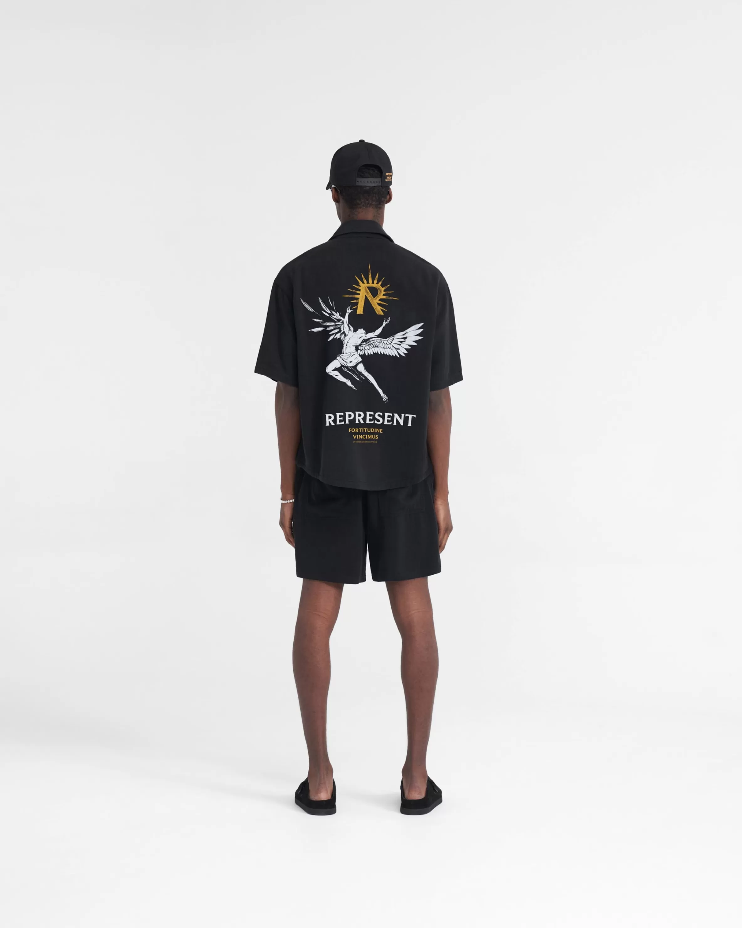 icarus_short_sleeve_shirt__black_7.webp Icarus Short Sleeve Shirt -^Represent Outlet
