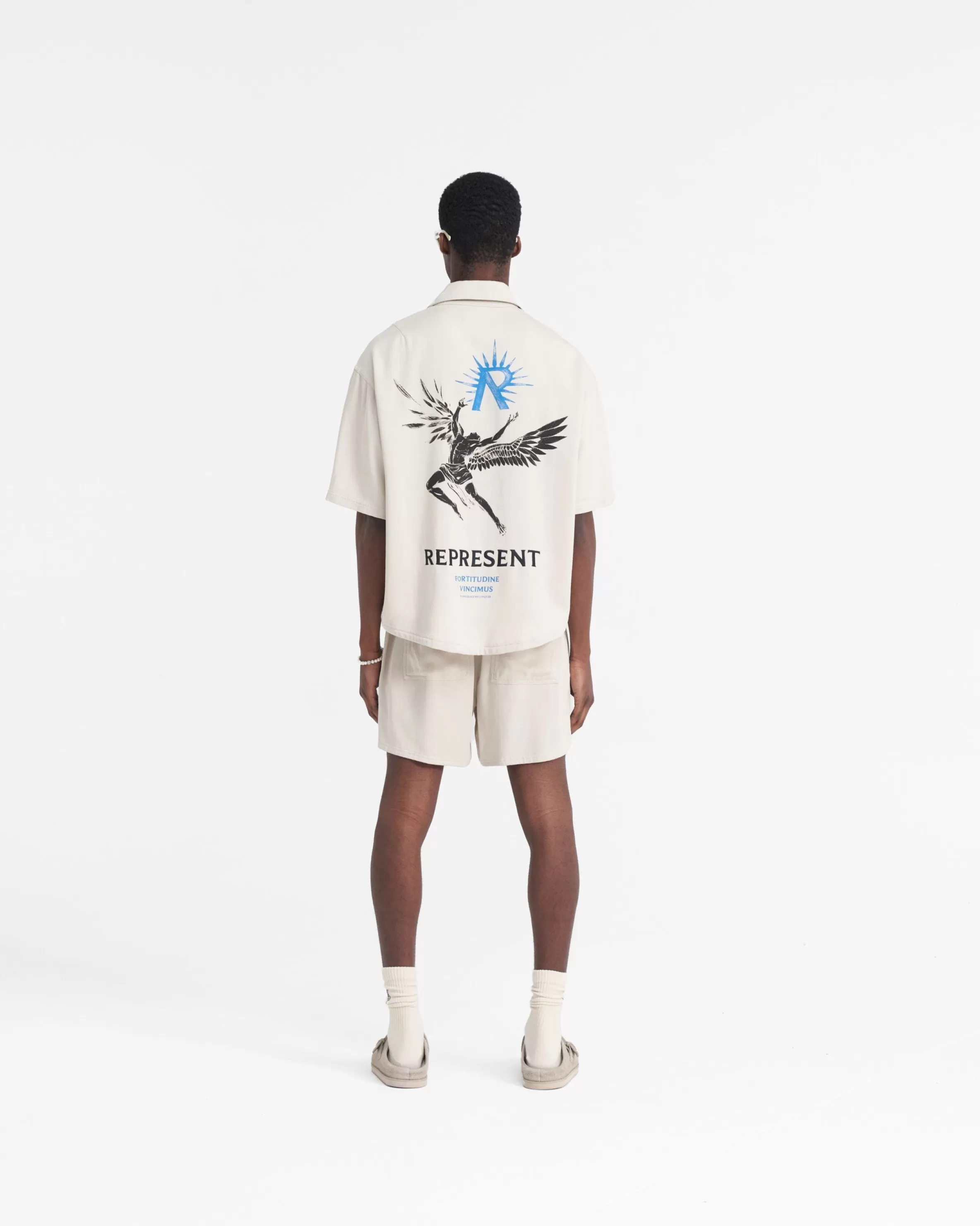 icarus_short_sleeve_shirt__off_white_7.webp Icarus Short Sleeve Shirt - Off White^Represent Discount