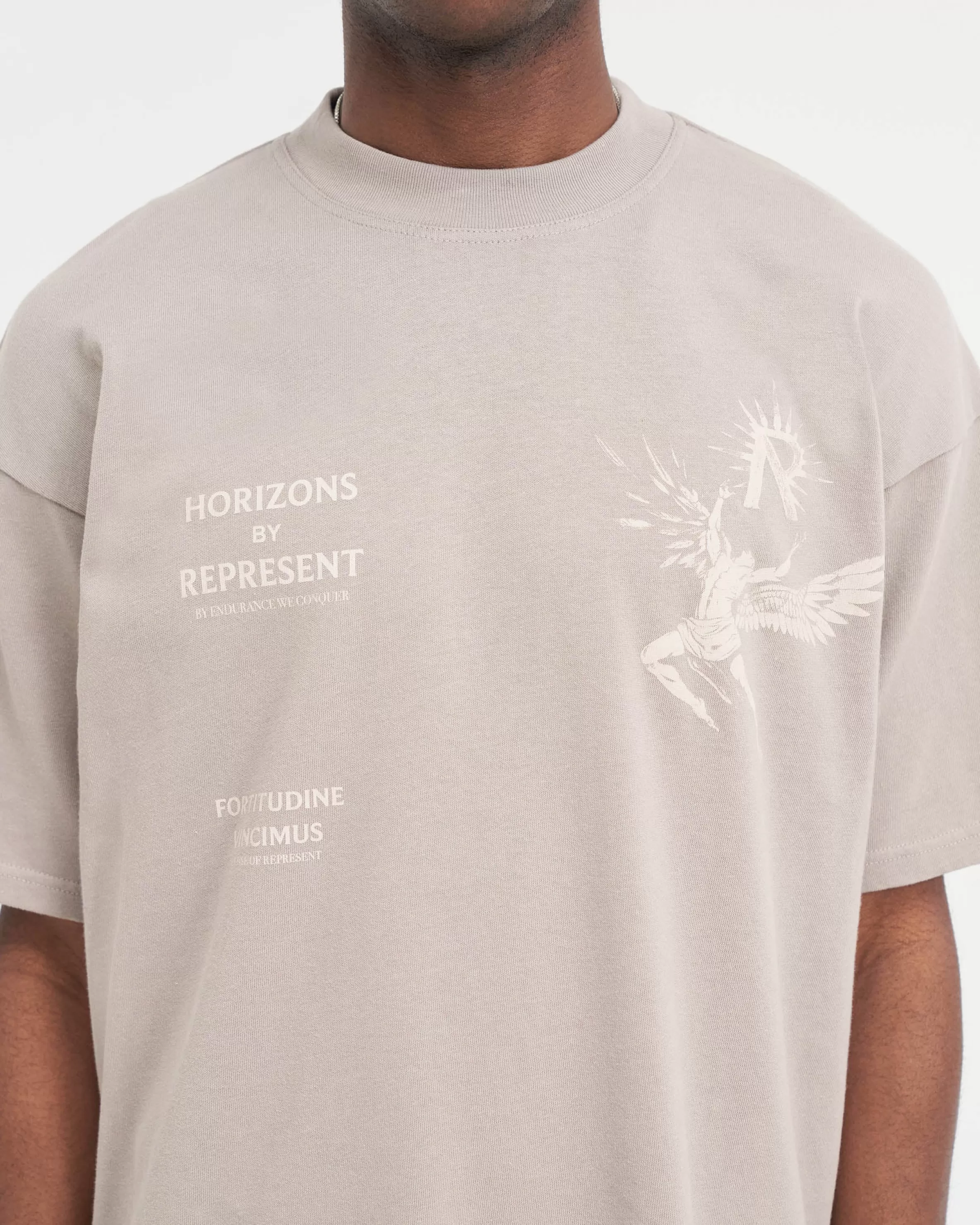 icarus_tshirt__taupe_5.webp Icarus T-Shirt -^Represent Clearance