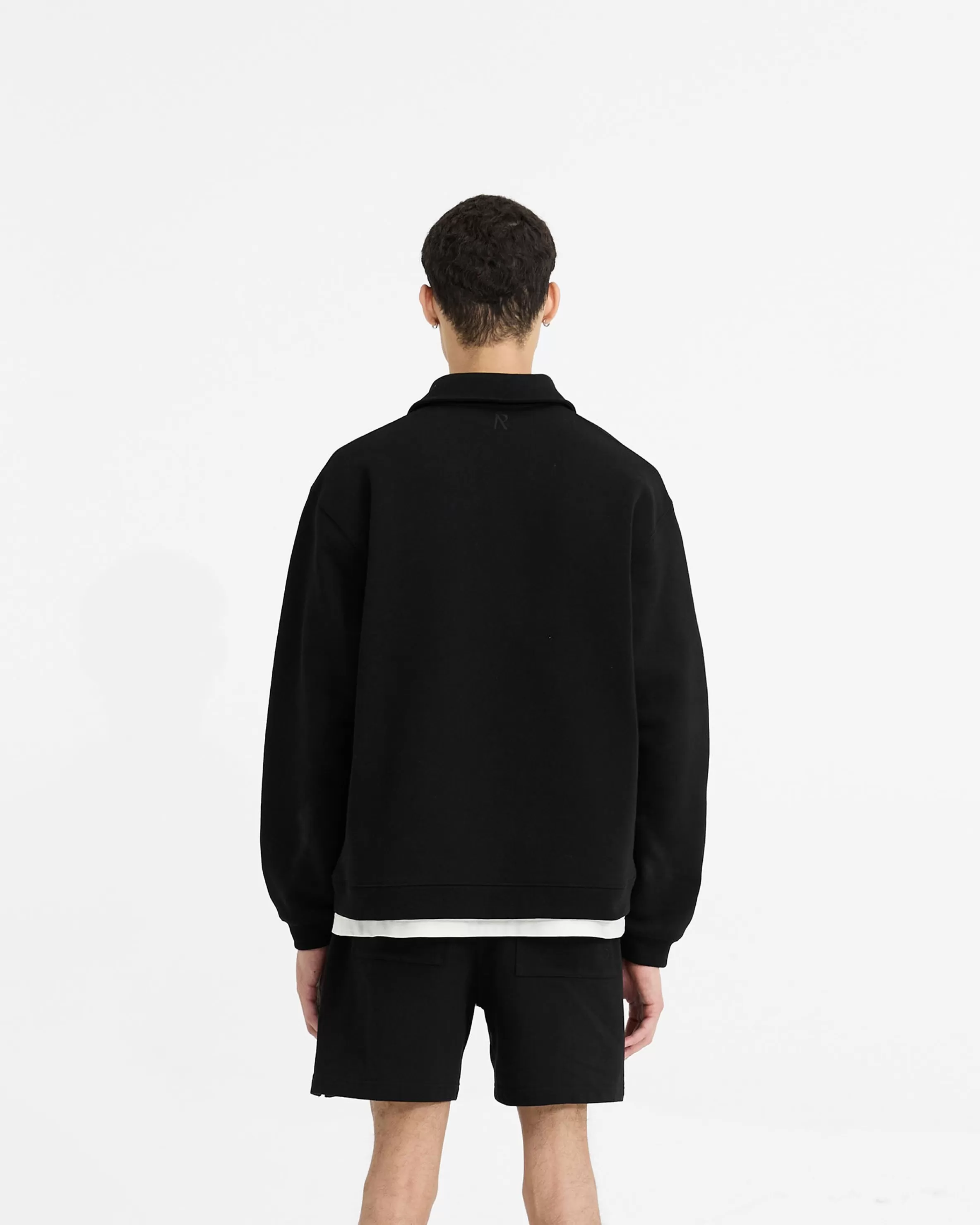 initial_boxy_quarter_zip__black_3.webp Initial Boxy Quarter Zip -^Represent Cheap