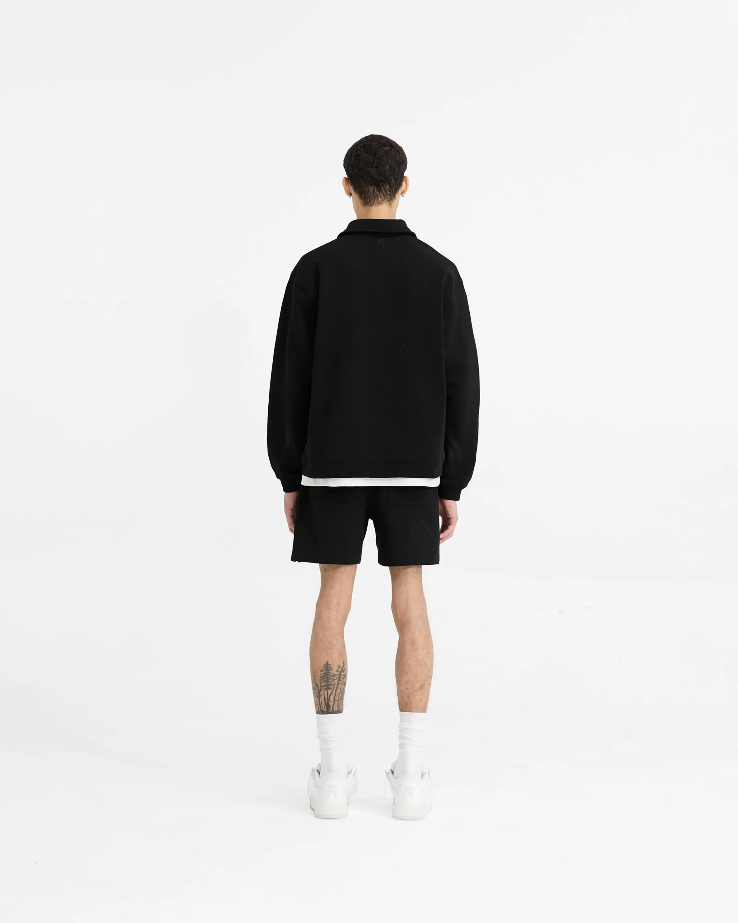 initial_boxy_quarter_zip__black_6.webp Initial Boxy Quarter Zip -^Represent Cheap