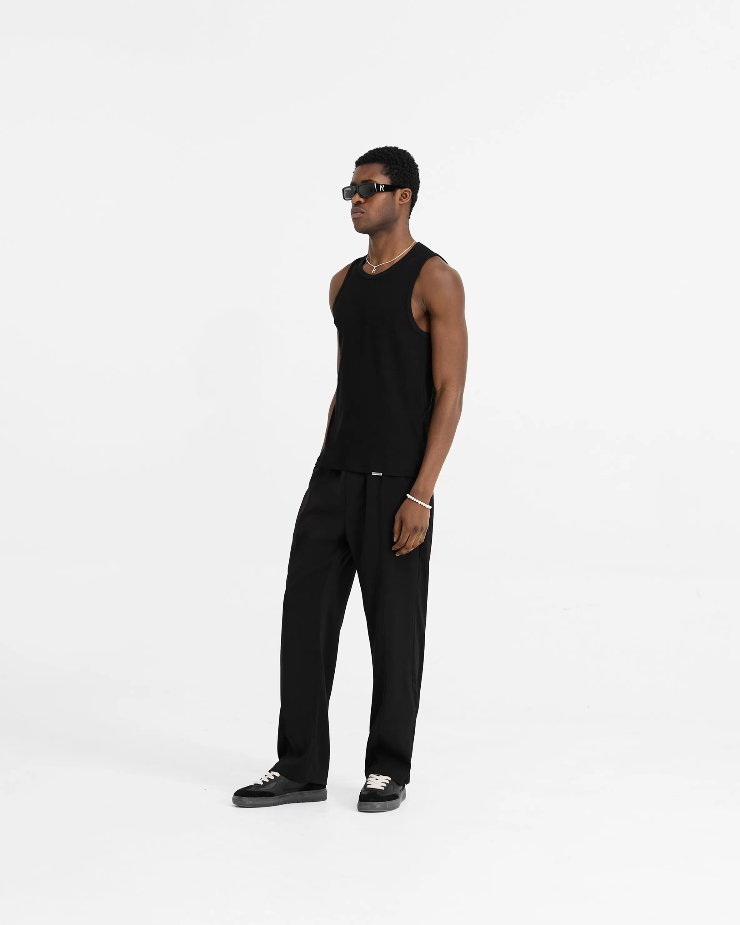 initial_rib_vest__black_5.webp Initial Rib Vest -^Represent Clearance