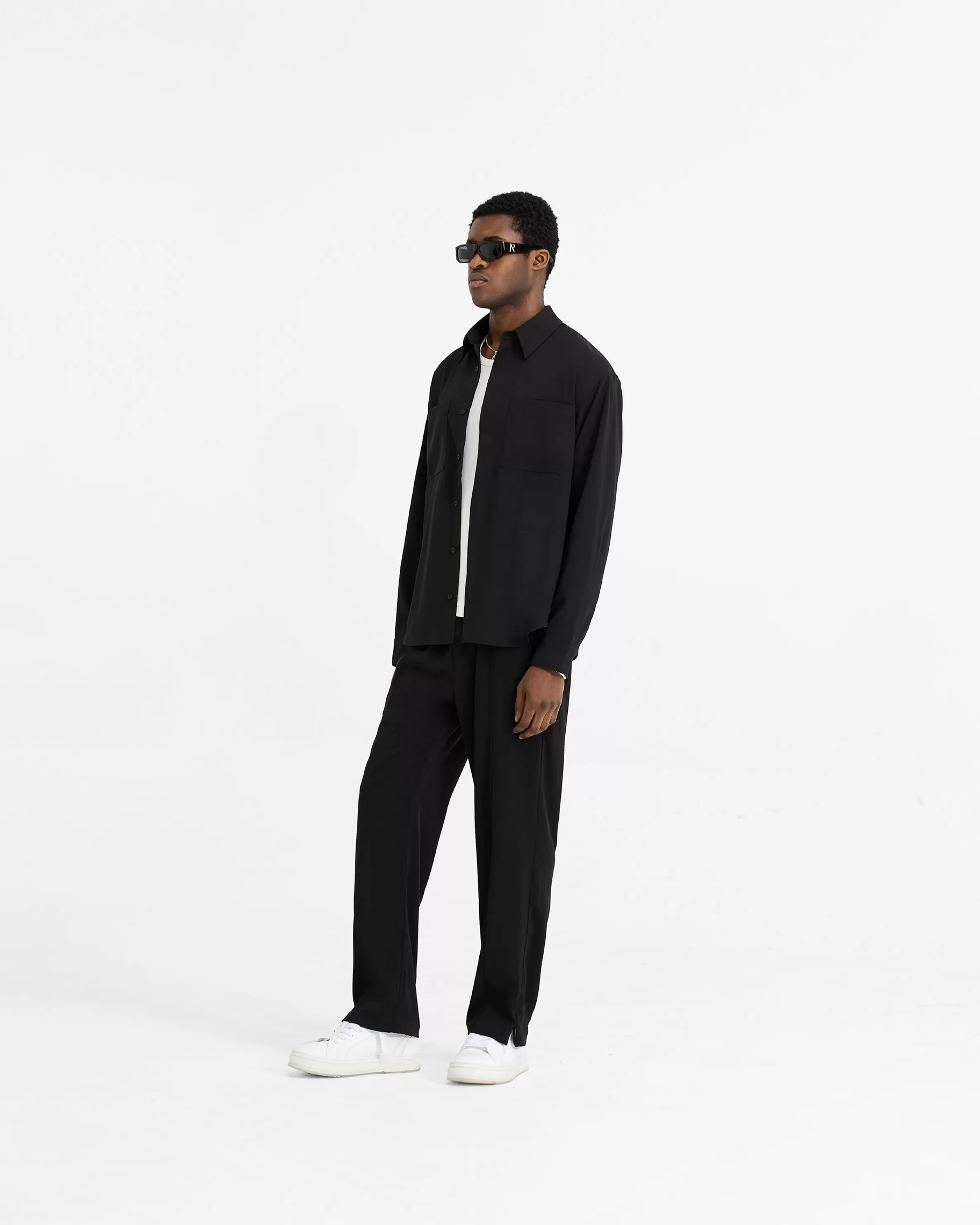 initial_shirt__black_6.webp Initial Shirt -^Represent Outlet