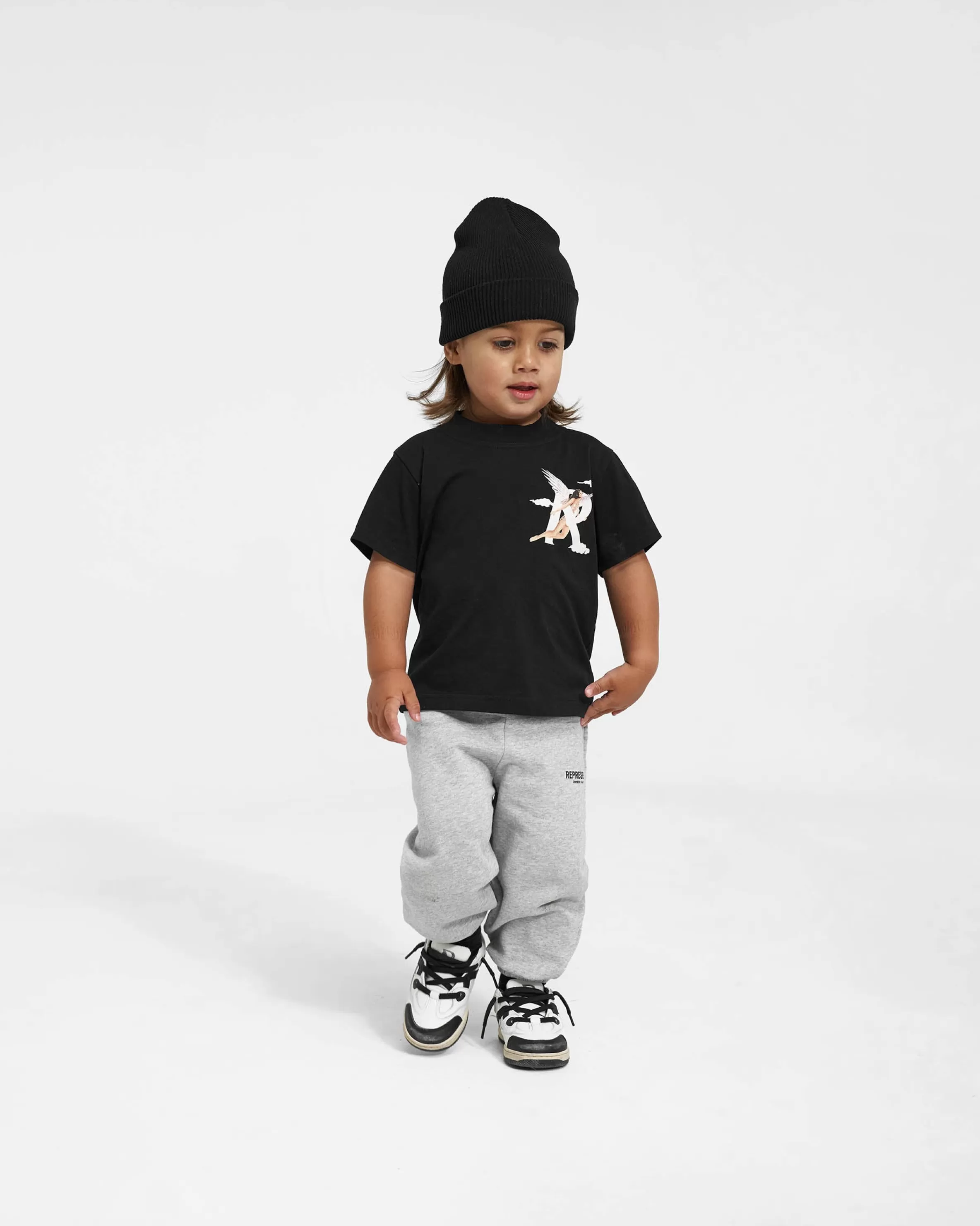 mini_storms_in_heaven_tshirt__jet_black_2.webp Mini Storms In Heaven T-Shirt - Jet Black^Represent Cheap
