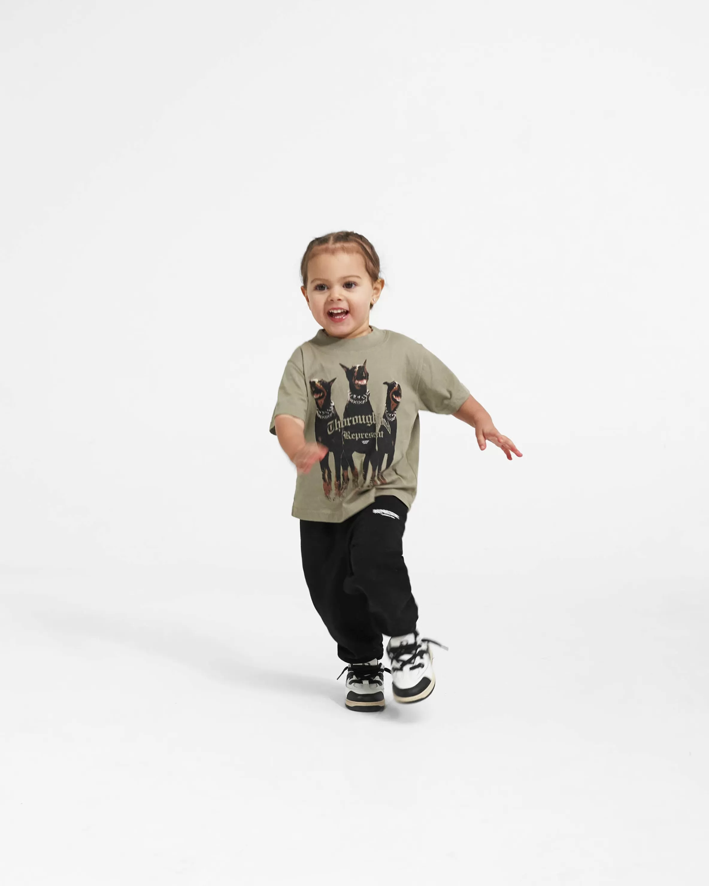 mini_thoroughbred_tshirt__khaki_3.webp Mini Thoroughbred T-Shirt -^Represent Flash Sale