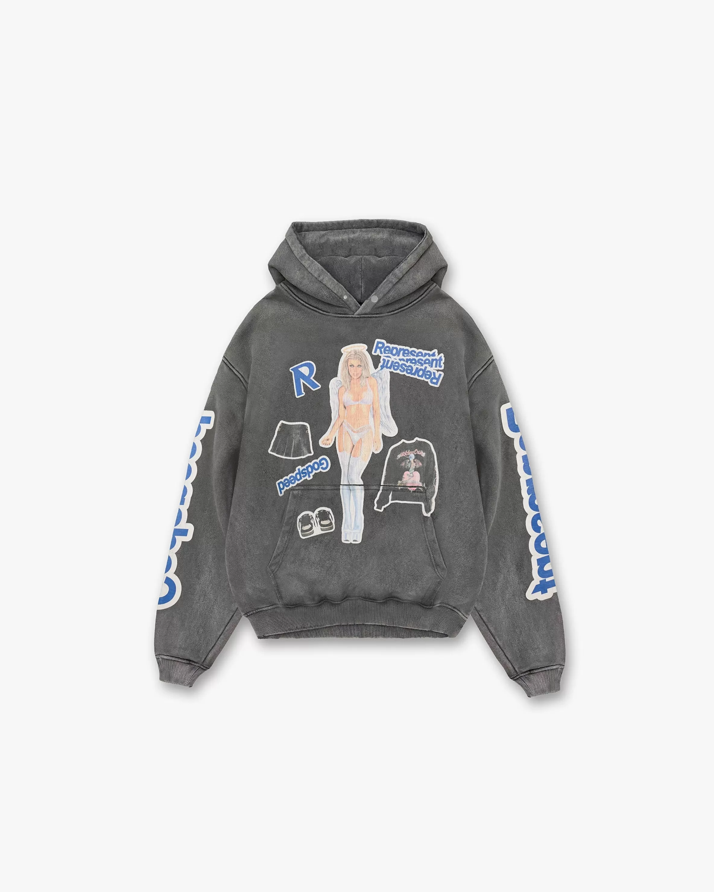Question Your Innocence Hoodie - Vintage Grey^Represent Shop