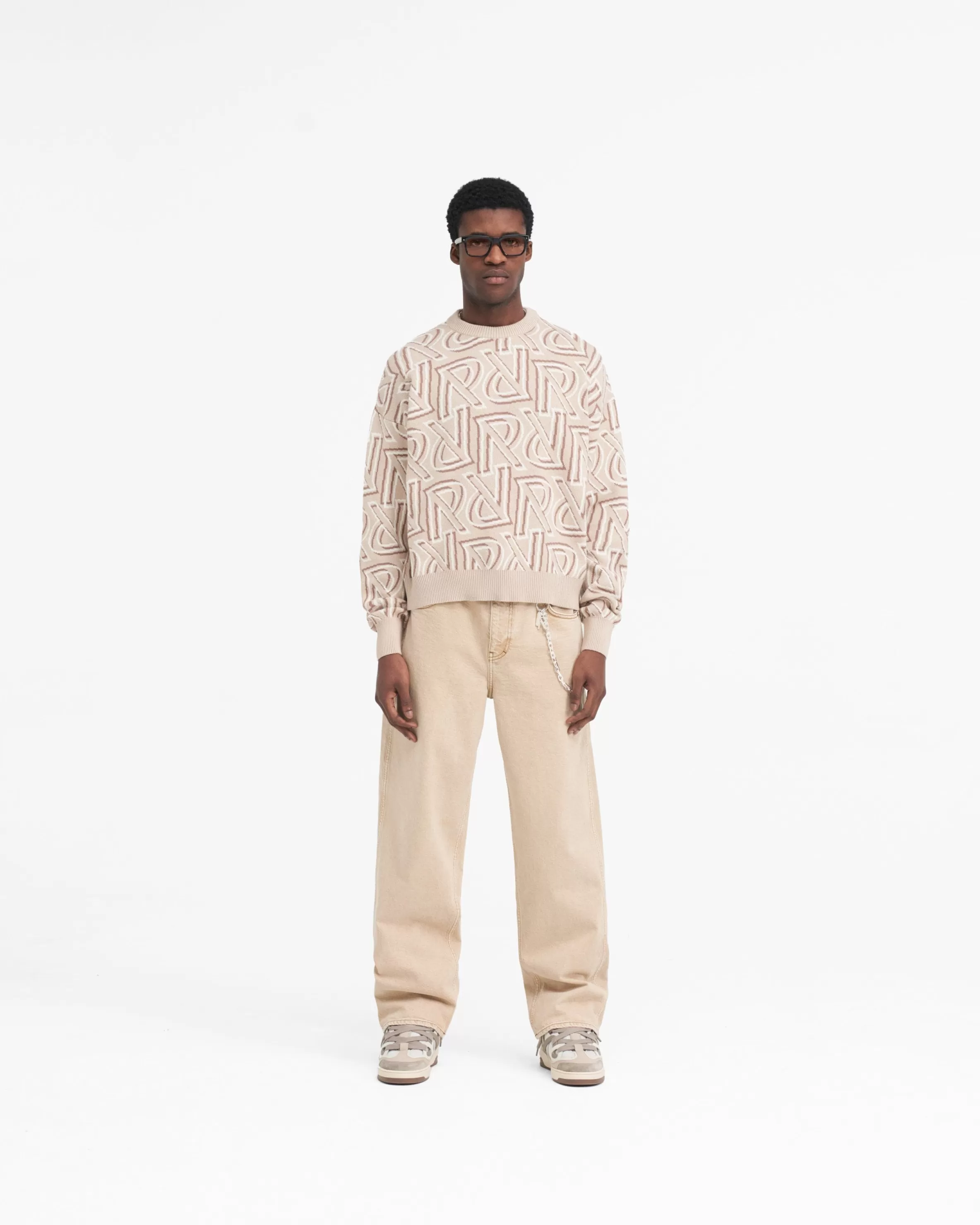 r_baggy_denim__dirt_cashmere_4.webp R3 Baggy Denim - Dirt Cashmere^Represent Store