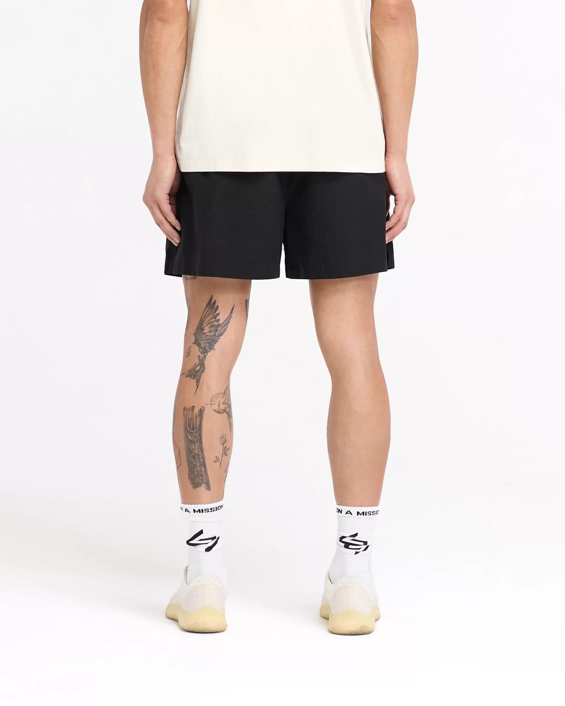 represent_gymnasium_track_short__off_black_4.webp 247 Gymnasium Track Short - Off Black^Represent Cheap