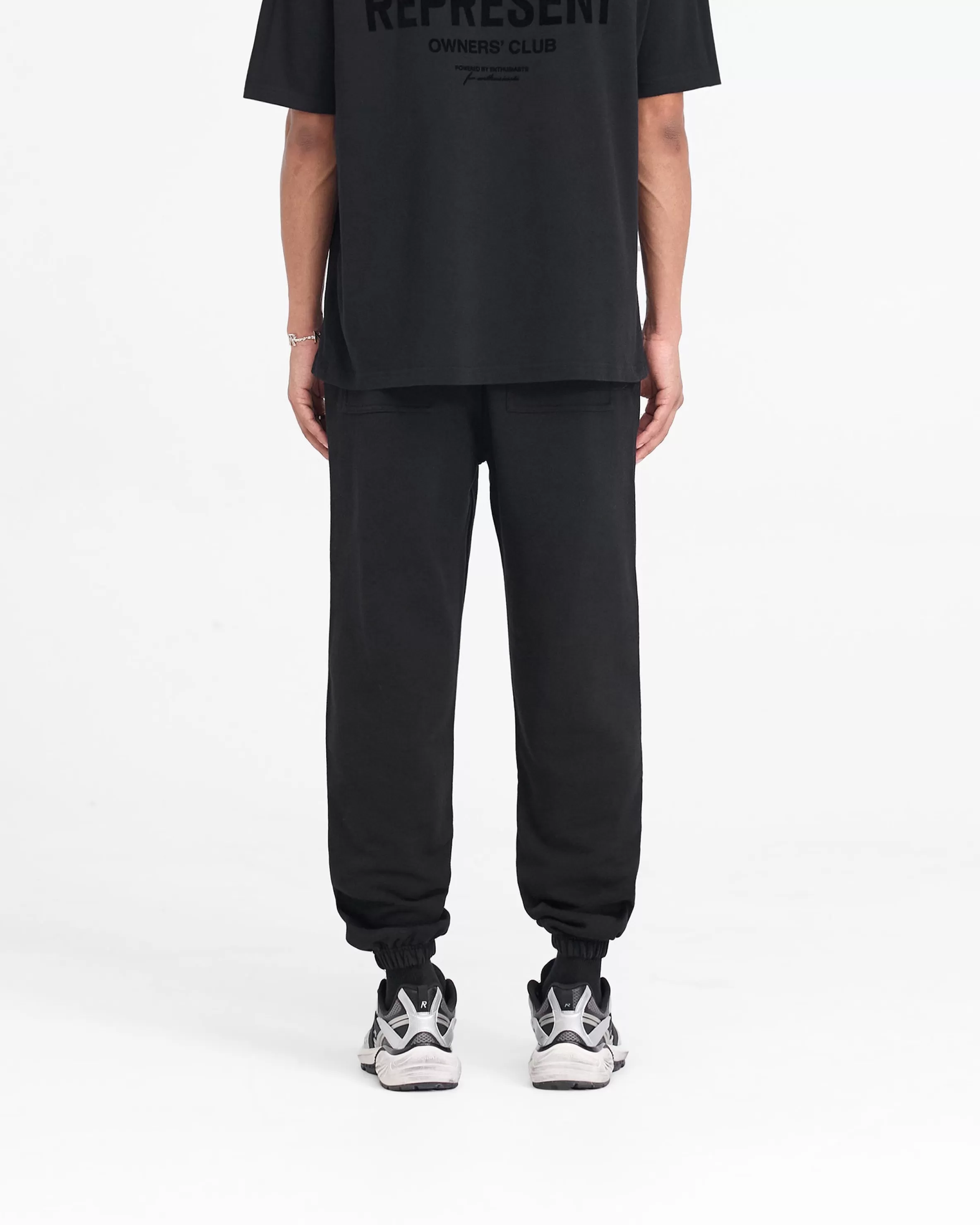 represent_owners_club_flocked_sweatpant__black_3.webp Owners Club Flocked Sweatpant -^Represent Sale