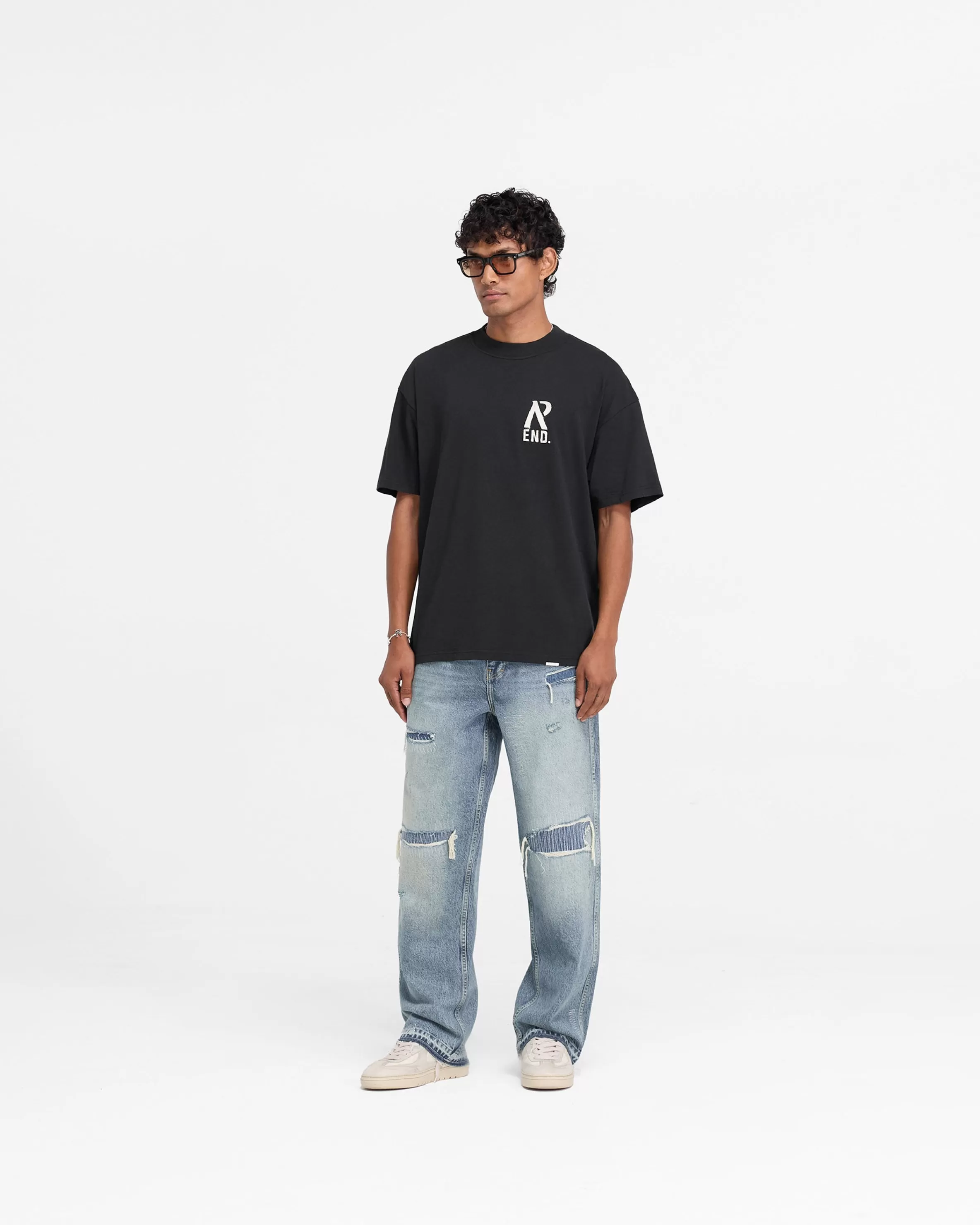 represent_x_end_workshop_tshirt__off_black_5.webp X End Workshop T-Shirt - Off Black^Represent Outlet