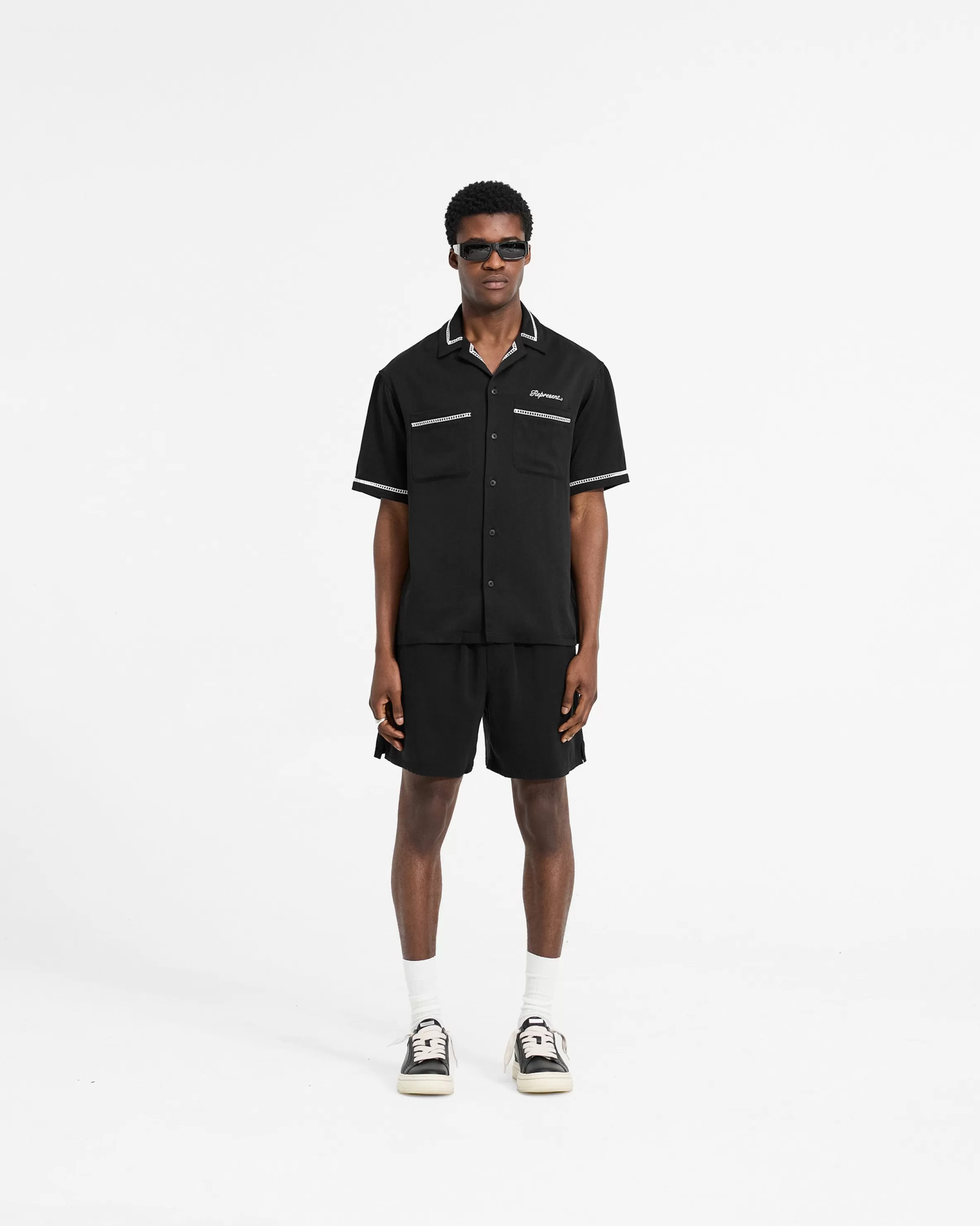 resort_shirt__jet_black_4.webp Resort Shirt - Jet Black^Represent Cheap