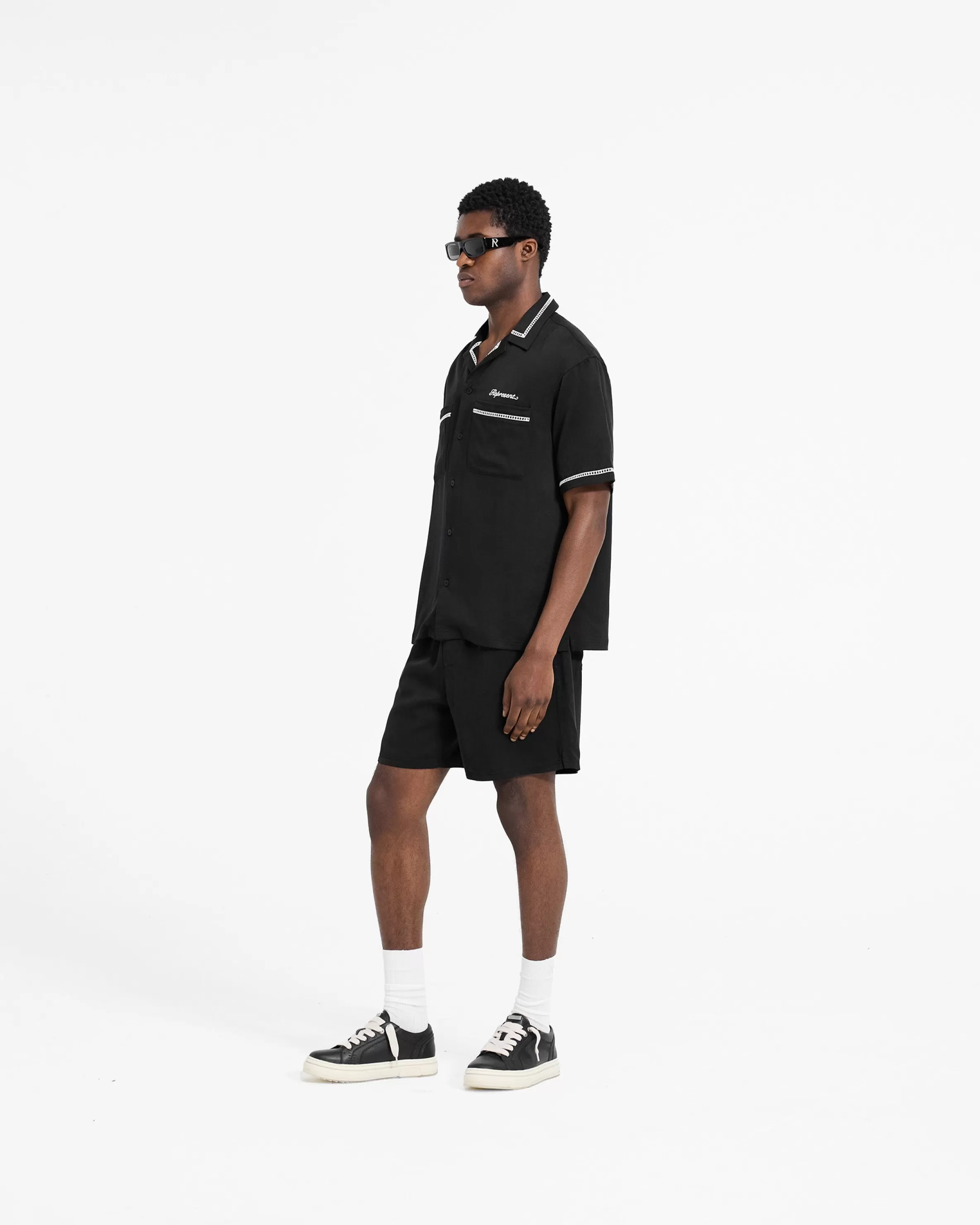 resort_shirt__jet_black_5.webp Resort Shirt - Jet Black^Represent Cheap