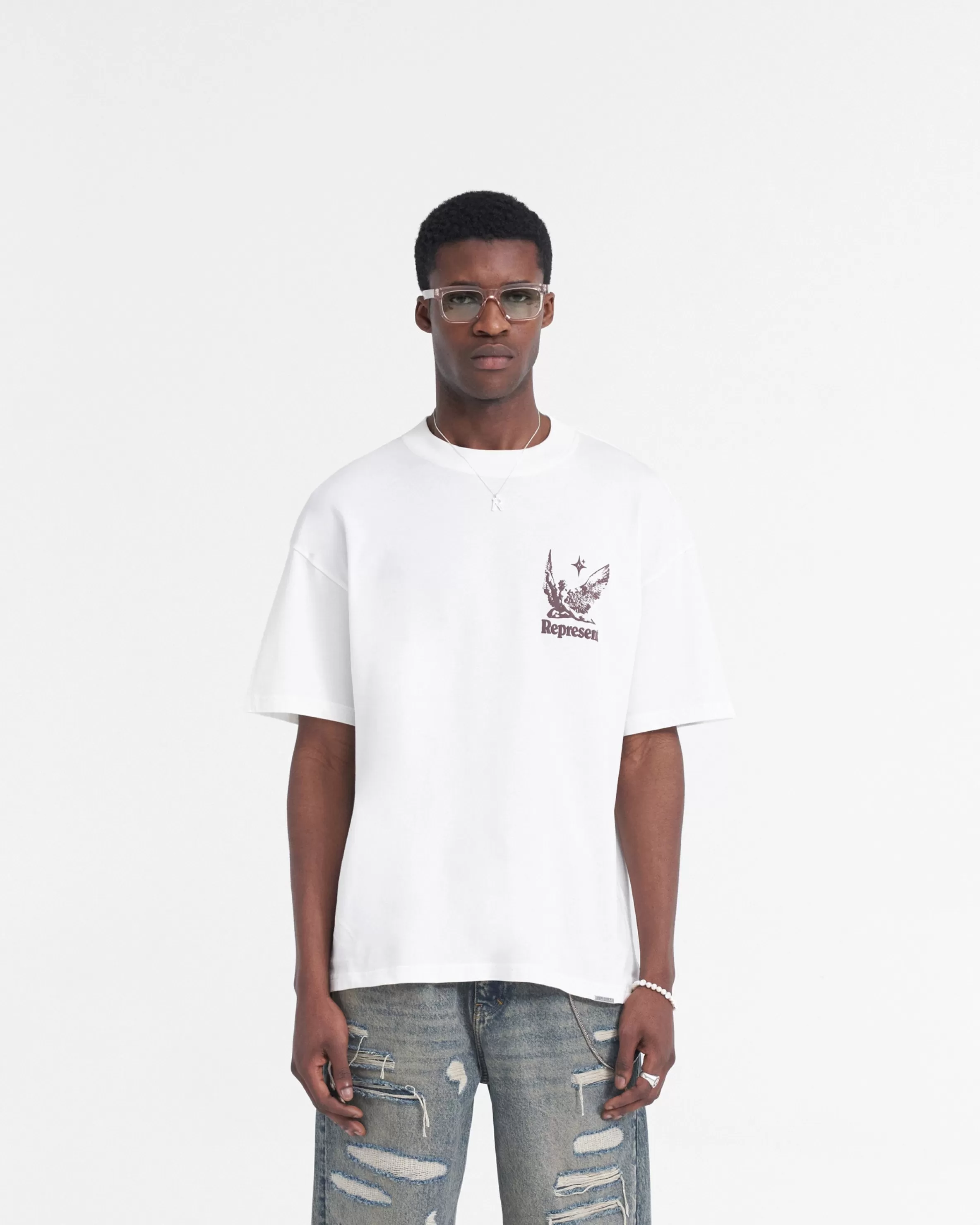 spirits_of_summer_tshirt__flat_white_2.webp Spirits Of Summer T-Shirt - Flat White^Represent Shop
