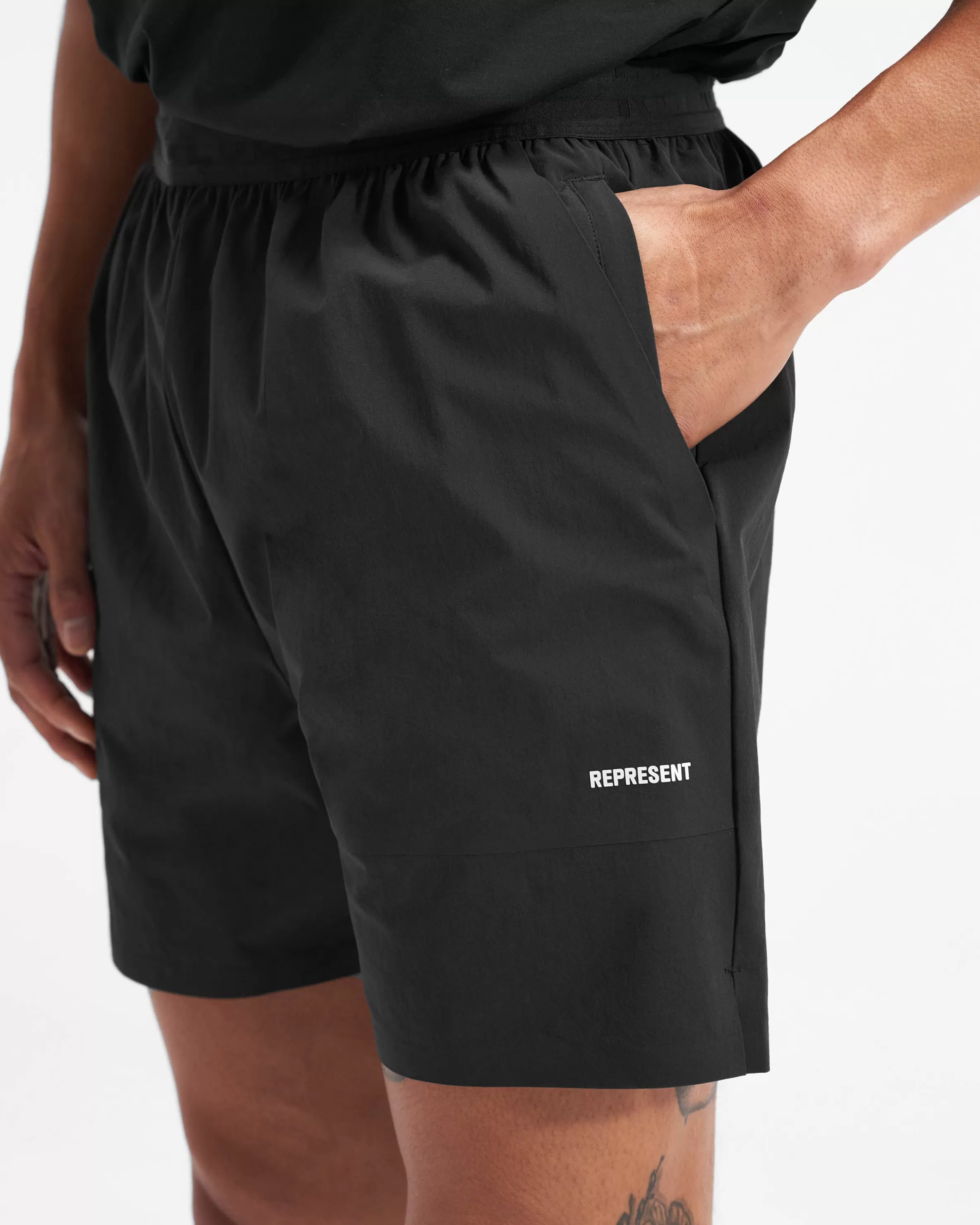 team__fused_shorts__black_7.webp Team 247 Fused Shorts -^Represent Cheap
