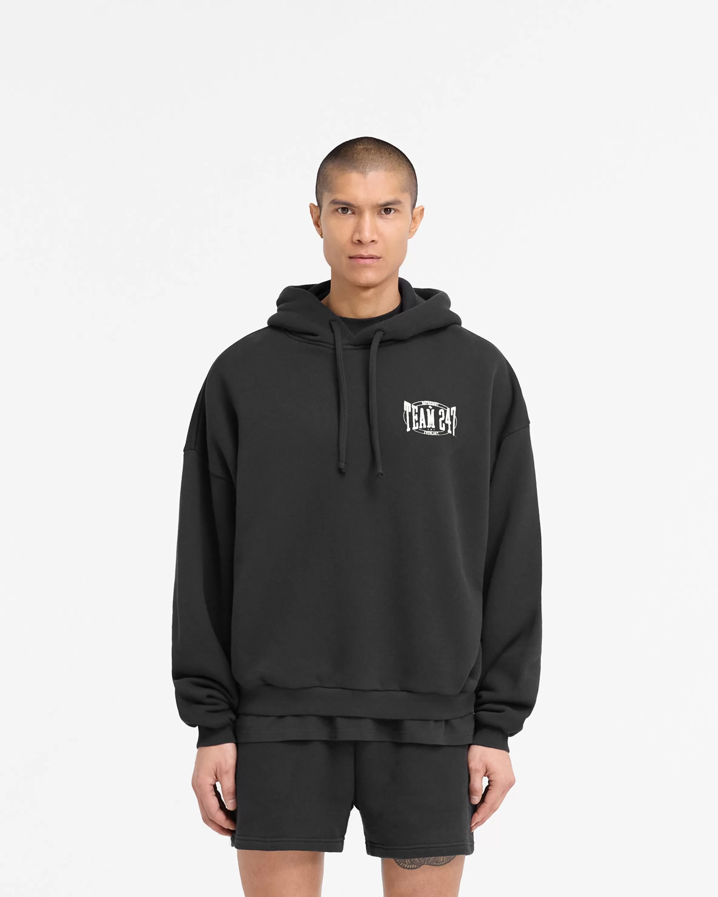 x_everlast_training_camp_boxy_hoodie__off_black_2.webp 247 X Everlast Training Camp Boxy Hoodie - Off Black^Represent Shop