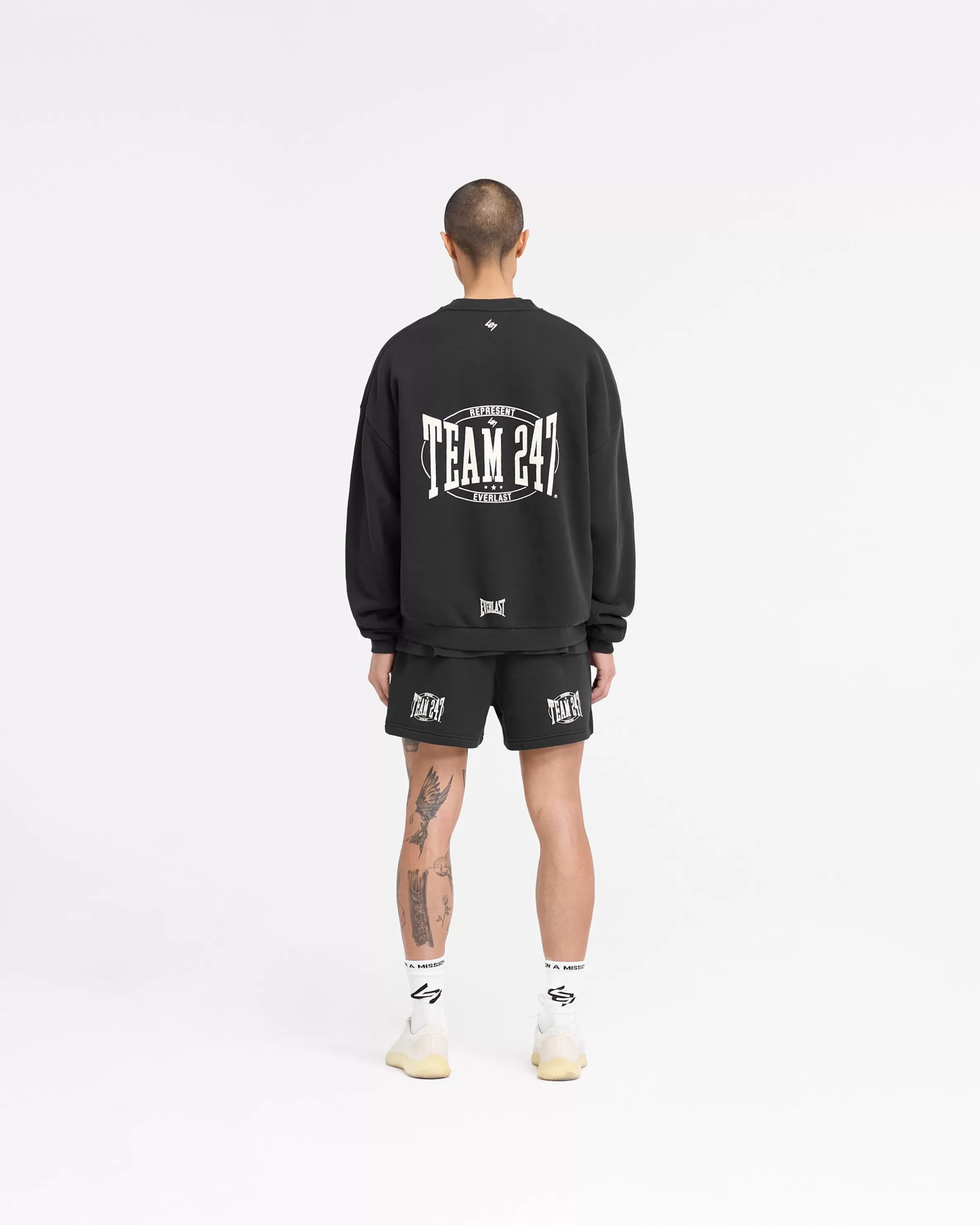x_everlast_training_camp_boxy_sweater__off_black_7.webp 247 X Everlast Training Camp Boxy Sweater - Off Black^Represent Store